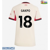 Liverpool Cody Gakpo #18 Bortedrakt Dame 2025-26 Kortermet